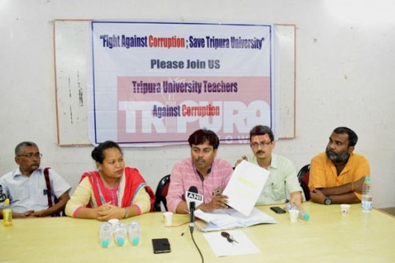 Professors becoming cadres : Tripura Central University losing its glory